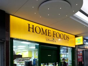 shop signs in the Mitcham area