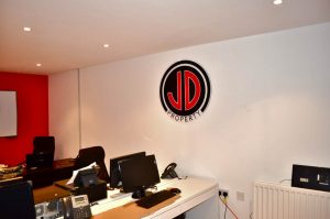 London office branding