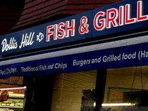 Pizza Shop Signs in London