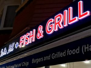 Restaurant Front Signs London