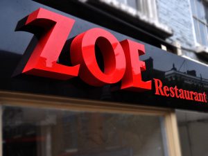 Restaurant Sign