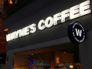 coffe shop signs Hammersmith
