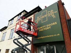 signs installation Hammersmith