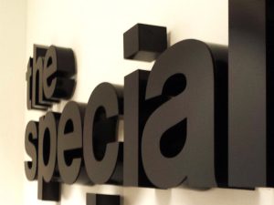 3D Wall Signs Canary Wharf