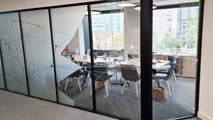 Frosted vinyl manifestation Putney