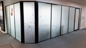 frosting glass partitions Islington