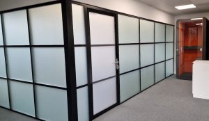manifestations glass partitions Westminster