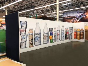 Excel exhibition stand backdrops
