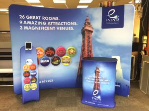 Curved Fabric Backdrop London