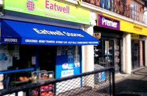 London shop awnings