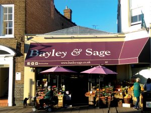 shop awnings central london