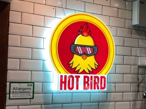 3D logo sign Brentford