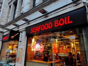 restaurant signage Wapping