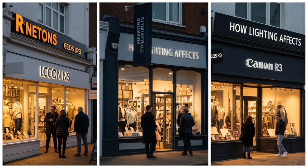 lighting signage business