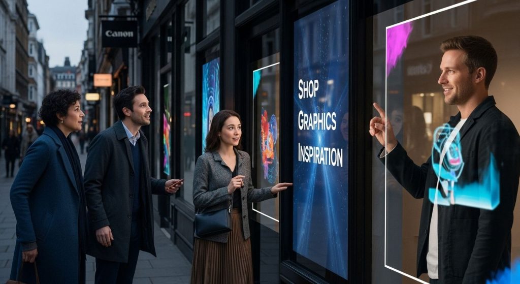 shop graphics inspiration London