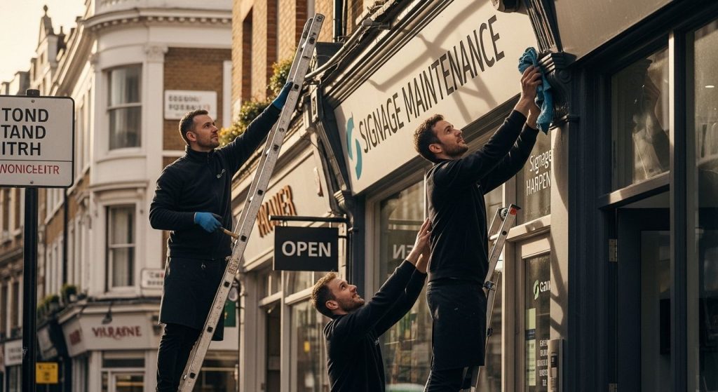 London business signage maintenance