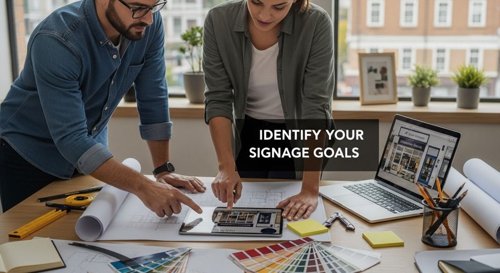 signage project planning