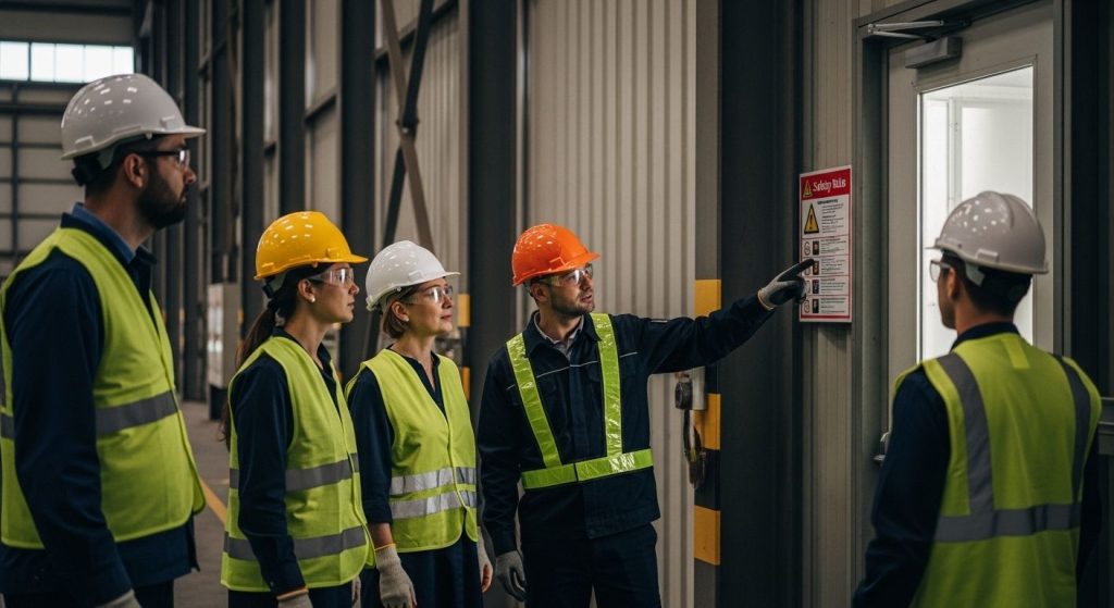 workplace health safety signage