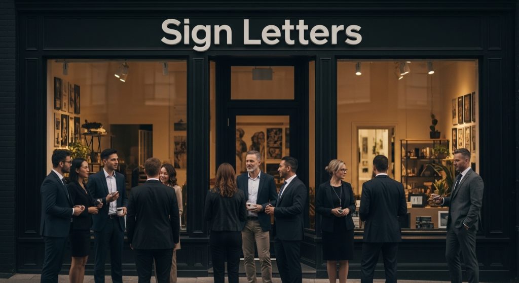 3D sign letters benefits
