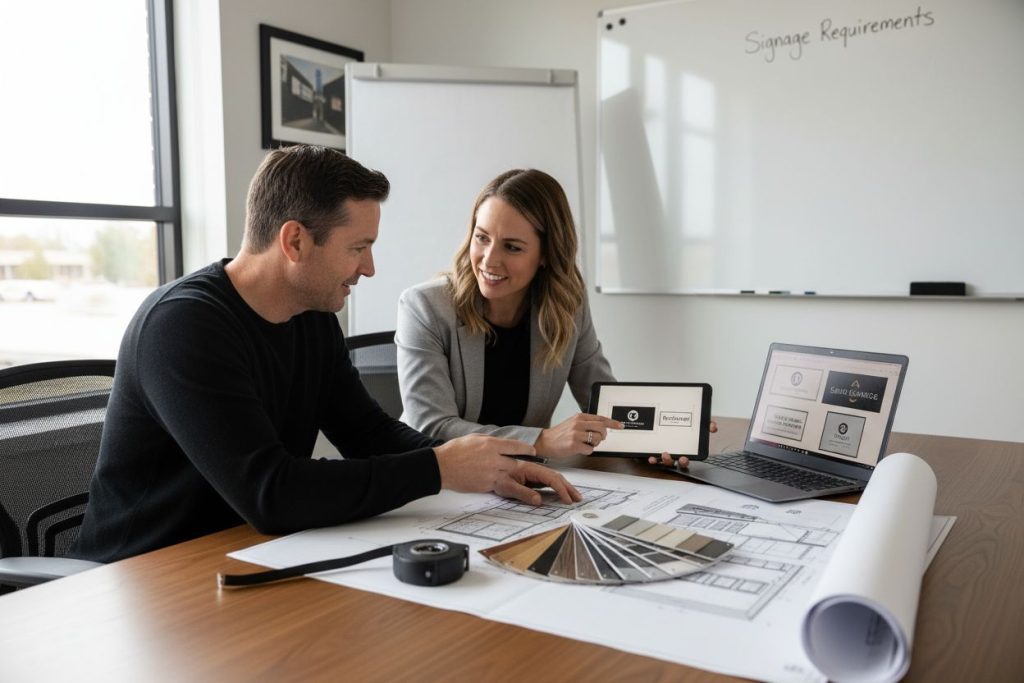 order business sign process