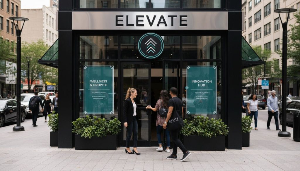 business storefront signage
