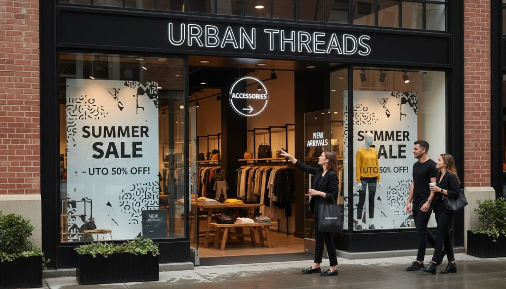 effective retail signage