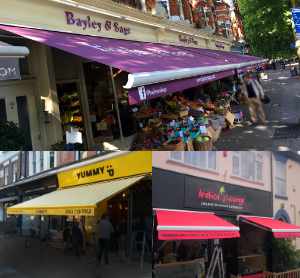 shop awining london